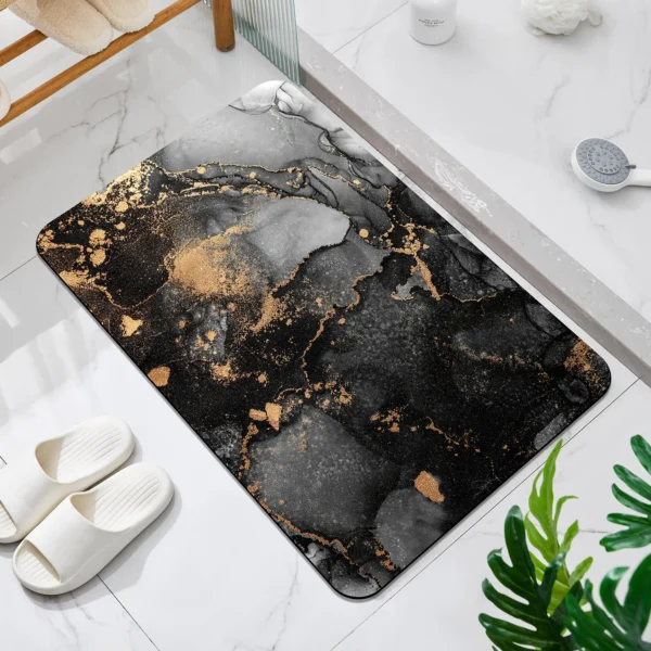 tapis salle de bain long